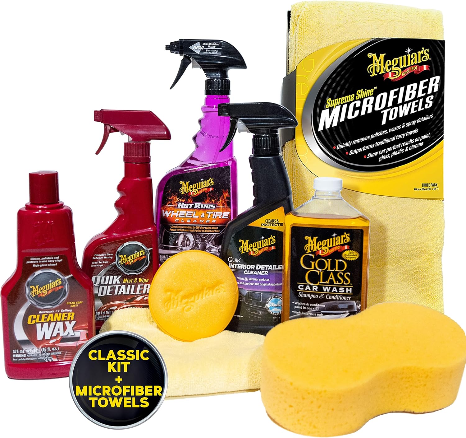Revamp Your Car Care Routine with Meguiar’s Classic Wash & Wax Kit