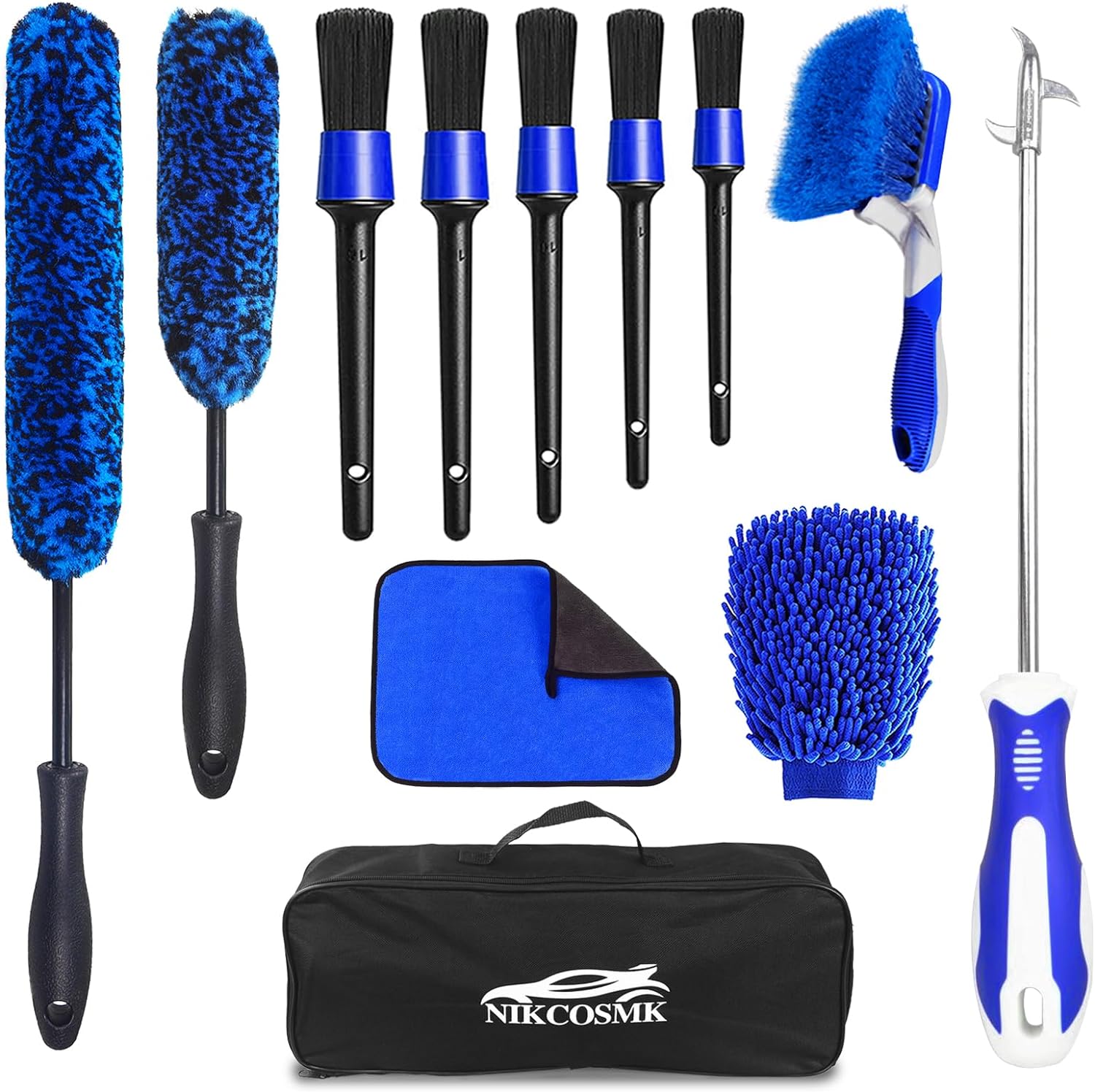 Revitalize Your Ride: The 12-Piece Wheel Brush Kit Every Car Enthusiast Needs